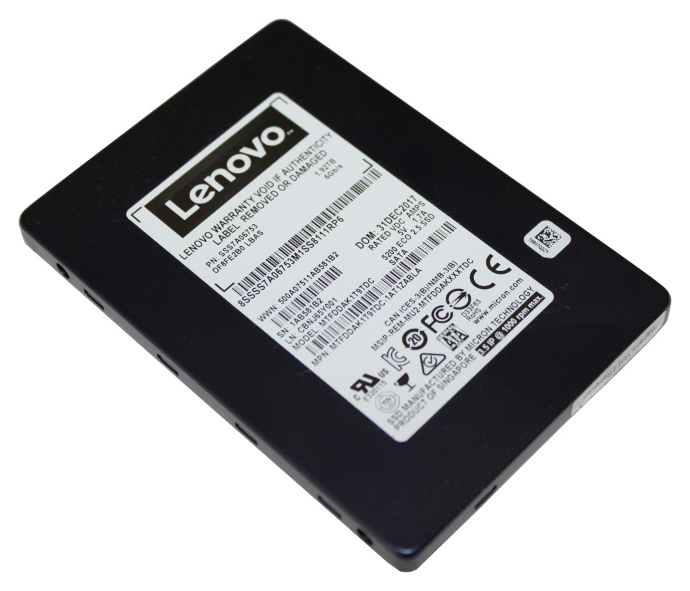 ThinkSystem 5200 Entry 6Gb SATA SSDs Product Guide (withdrawn 